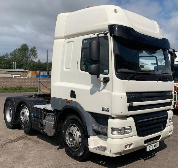 Used 2011 DAF CF85.460 Truck for Export to Mombasa, Kenya: Reliable & Efficient UK-Sourced Solution.