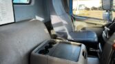 Interior View: Spacious and comfortable cab of a 2011 Volvo FM370 fuel tanker with I-Shift automatic gearbox and air conditioning.