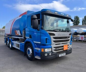 Used 2013 Scania P320 6x2 20,000 Ltr Fuel Tanker | Worldwide Shipping | UK Export to any port in Africa, Asia, or South America by Clugston International