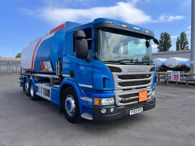 Used 2013 Scania P320 6x2 20,000 Ltr Fuel Tanker | Worldwide Shipping | UK Export to any port in Africa, Asia, or South America by Clugston International