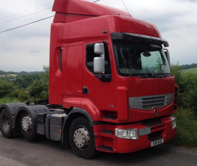 Used Renault Premium DXi 460 2011 Tractor Unit | UK Export to Georgetown, Guyana by Clugston International