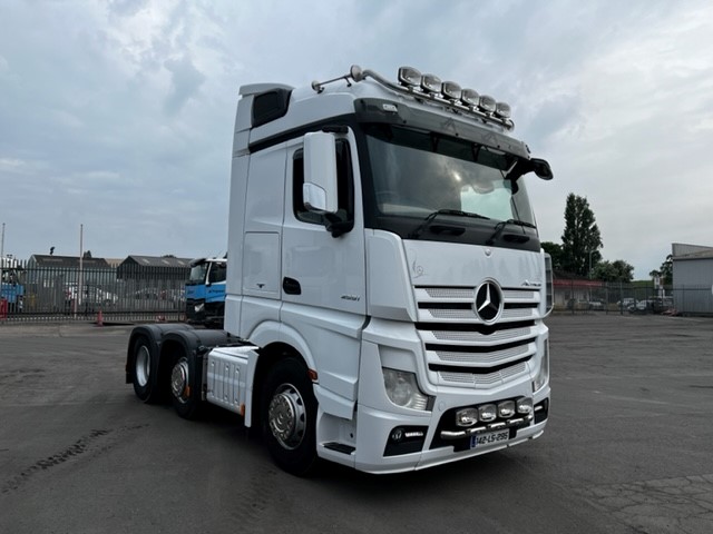 Used Mercedes Actros 2551 2014 Tractor Unit for Oil Industry | UK Export to Georgetown, Guyana by Clugston International