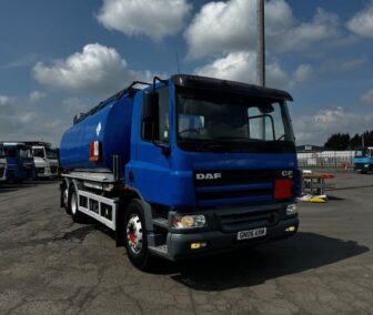 Used 2006 DAF CF75.310 19500 Ltr Fuel Tanker | UK Export to Africa, Asia, or South America by Clugston International