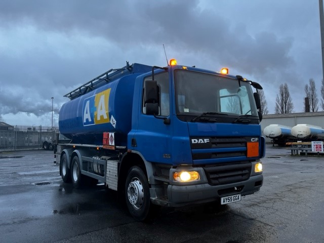 Used 2005 DAF CF 6X4 20,000 Ltr Fuel Tanker | UK Export to Africa, Asia, or South America by Clugston International