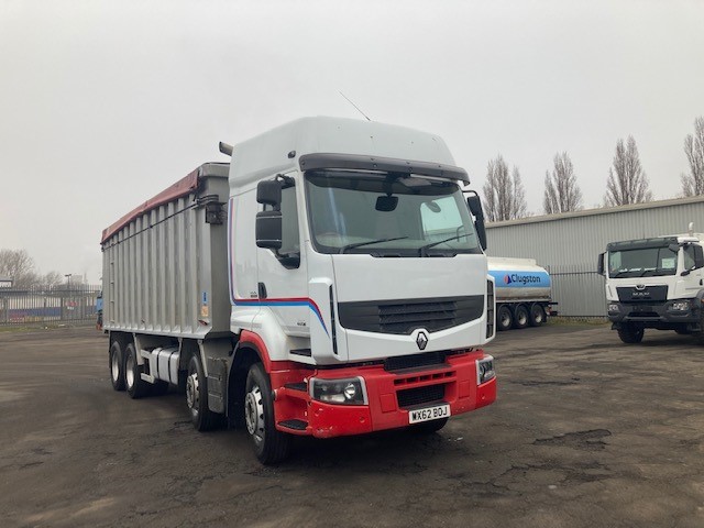 Used Renault Premium Lander 8x4 Tipper Truck | UK Export to Africa, Asia, or South America by Clugston International