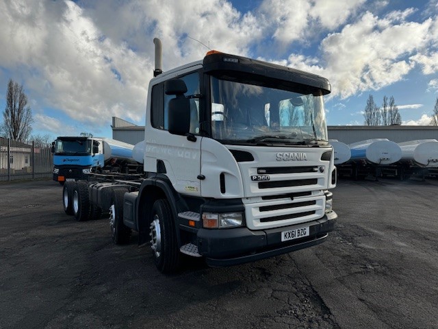 Used Scania P360 8x4 Chassis Cab 2011 | UK Export to Africa, Asia, or South America by Clugston International