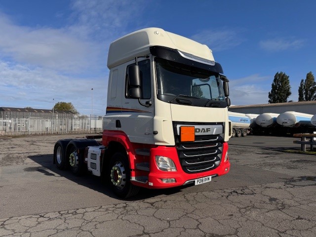 2018 DAF CF480 6x2 Tractor Unit | Full ADR/PETREG | Worldwide Shipping| Export to Europe, Asia, Africa and South America| Used Commercial Vehicles from Clugston International