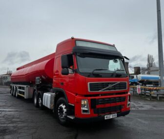 Used 2007 VOLVO & Tanker Trailer combination | UK Export to Mozambique by Clugston International