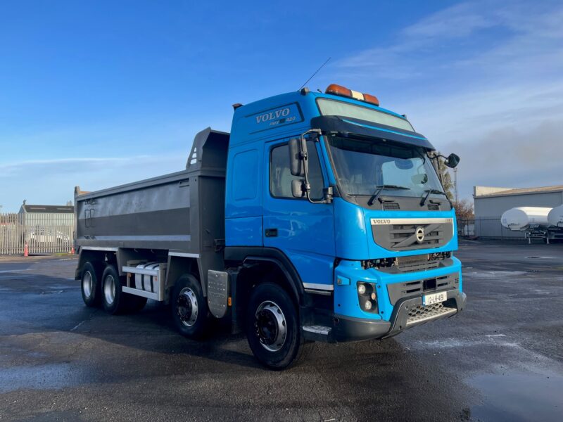 USED VOLVO FMX 380 TIPPER FOR SALE | UK Export to Mozambique by Clugston International