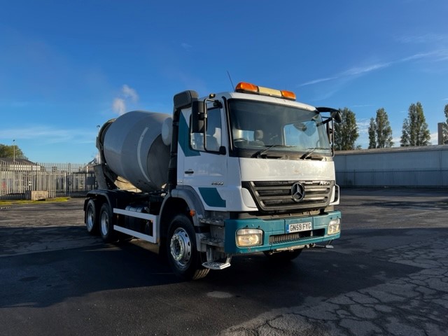 Used Mercedes 2633 2009 Concrete Mixer Truck | UK Export to Côte d'Ivoire by Clugston International