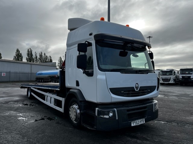 Used Renault Premium 2013 Sloping Bed Recovery Truck | UK Export to Kenya by Clugston International