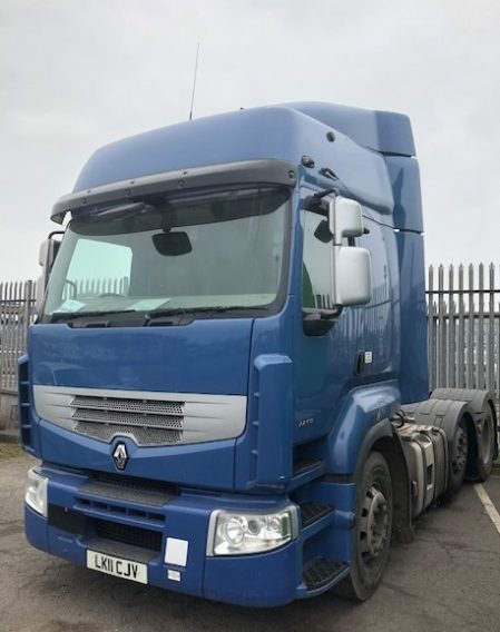 Used Renault 460 Dxi Premium 2011 | UK Truck Export to Tanzania | Clugston International