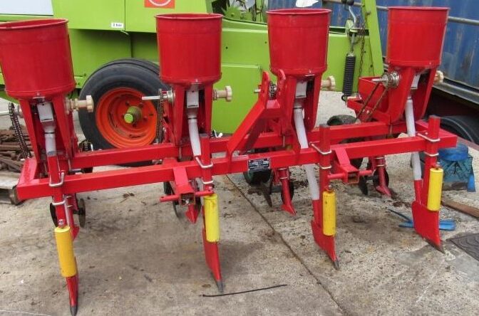 Agriculture and Farming Equipment, Used 4 Row Maize Planter for Sale | UK Export to Africa