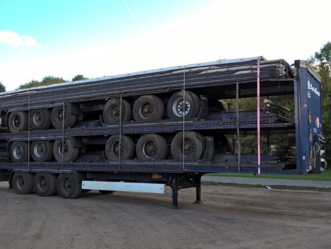 Krone Flatbed Trailer