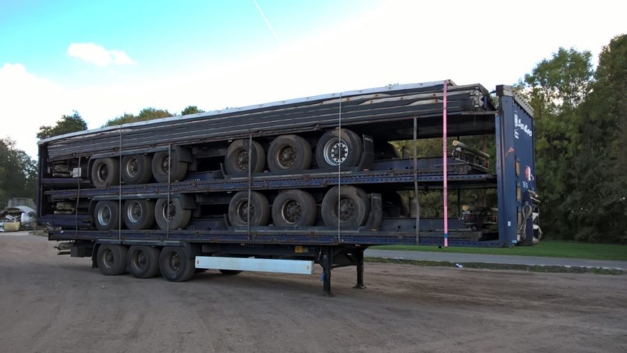 Krone Flatbed Trailer