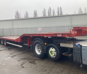 M&G Low Loader trailer for sale - sturdy low bed trailer for heavy equipment transport