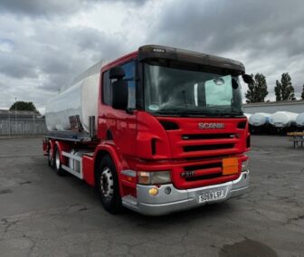 2009 Scania P310 Fuel Tanker (19,000L) with Alpeco Metering for sale. Export from the UK to Africa, Asia, South America or anywhere else with our worldwide shipping options. Clugston International.