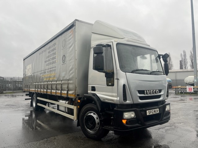 Used 2012 Iveco Eurocargo 180E25 Truck for Export to Africa: Versatile & Efficient UK-Sourced Solution for Various Industries.