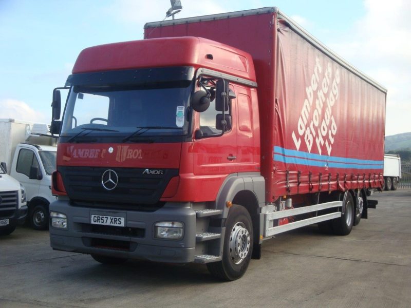 Used 2007 Mercedes Axor 2533 Truck for Export to Africa: Reliable & Durable UK-Sourced Solution for Various Industries.