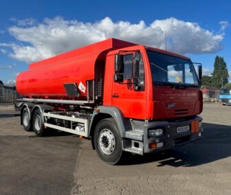 Used ERF 6x4 Fuel Tanker for Export to Nigeria: Durable & Efficient UK-Sourced Solution for Nigerian Fuel Distribution.