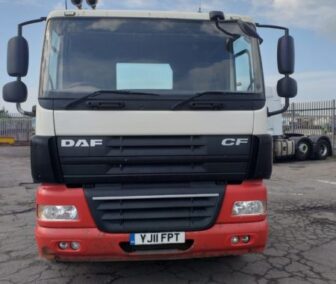 Used 2011 DAF CF85.460 Truck for Export to Angola: Reliable & Efficient UK-Sourced Solution for Oil Industry.