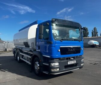 Used 2013 MAN 340 Fuel Tanker for Sale: UK-Sourced, Reliable & Efficient Fuel Delivery Solution for Export to Africa.