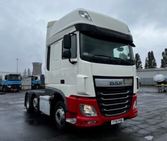 2016 DAF XF510 FTG 6X2 two units for sale from the UK, worldwide shipping.