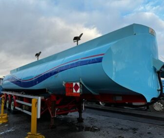 2008 Lakeland 42,800 ltr fuel tanker trailer for sale. Worldwide shipping from the UK.