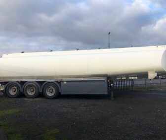 White Tanker Trailer