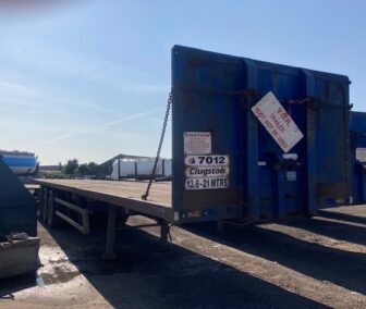 M&G EXTENDABLE STEEL TRAILERS for sale from the UK, worldwide shipping.