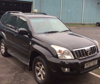 Toyota Land Cruiser 3.0 D-4D LC4 2007, UK Export & Worldwide Shipping.