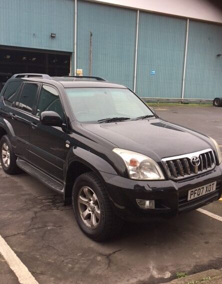 Toyota Land Cruiser 3.0 D-4D LC4 2007, UK Export & Worldwide Shipping.