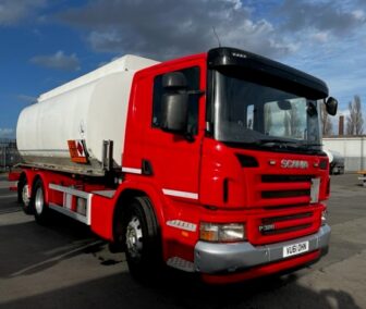 2011 SCANIA P320 Fuel tanker for sale. Global export options from Clugston International.