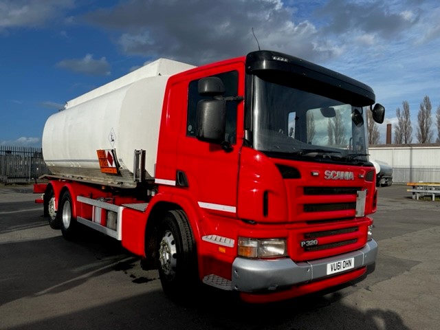 2011 SCANIA P320 Fuel tanker for sale. Global export options from Clugston International.