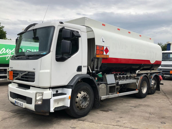 Used 2007 Volvo FE320 Rigid Fuel Truck for Export: UK-Sourced, Reliable Fuel Delivery Solution for African Markets (Year: 2007, Model: FE320).