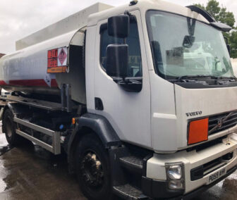 Used Volvo FL240 Fuel Truck 2009 for Export: UK-Sourced, Reliable Fuel Delivery Truck for African Markets.