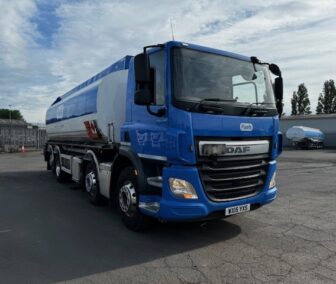 DAF Blue Tanker Truck