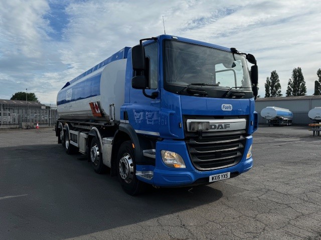 DAF Blue Tanker Truck