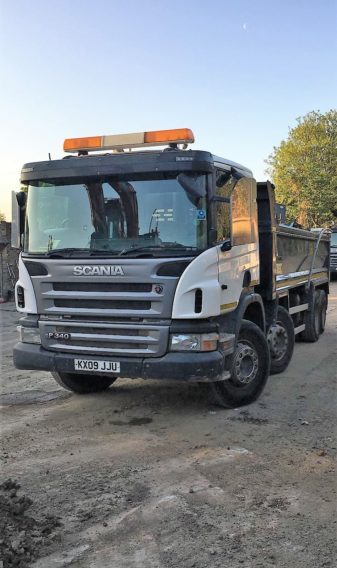 Scania Rigid Flatbed Truck
