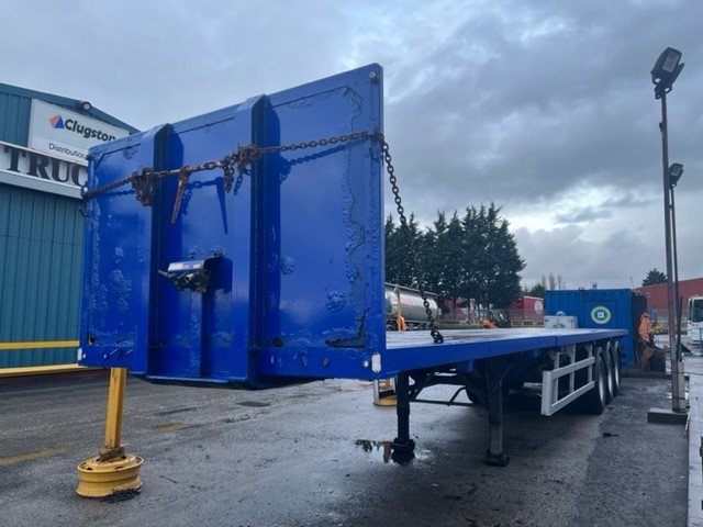 Used M&G Extender Steel Trailer | UK Export to Tanzania by Clugston International