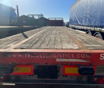USED 2005 DENNISON FLAT BED TRAILER | UK Export to Mozambique by Clugston International
