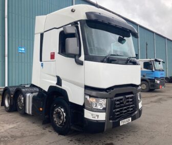 Renault T Range 460 2014 for sale from the UK. Worldwide shipping by Clugston International.