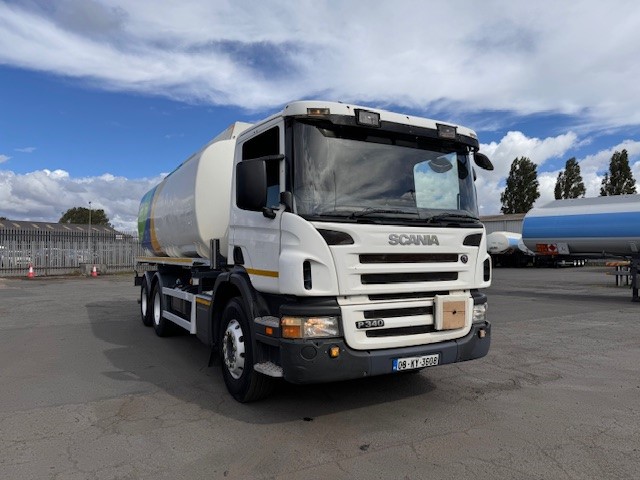 Used 2008 Scania P340 6x4 Fuel Tanker Truck - 20,000L, 5 Compartments, International Shipping