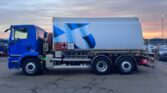 2017 MAN TGM 26.340 Fuel Tanker with 20,000L five-compartment aluminum barrel, Euro 6, 6x2 rear steer configuration, 347,251 km - Used UK Export Truck