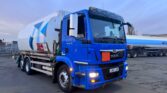 2017 MAN TGM 26.340 Fuel Tanker with 20,000L five-compartment aluminum barrel, Euro 6, 6x2 rear steer configuration, 347,251 km - Used UK Export Truck