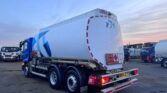 2017 MAN TGM 26.340 Fuel Tanker with 20,000L five-compartment aluminum barrel, Euro 6, 6x2 rear steer configuration, 347,251 km - Used UK Export Truck