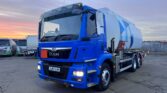 2017 MAN TGM 26.340 Fuel Tanker with 20,000L five-compartment aluminum barrel, Euro 6, 6x2 rear steer configuration, 347,251 km - Used UK Export Truck