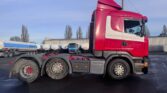 Red 2018 Scania R450 6x2 mid-lift tractor unit (FX67 NVT) - Worldwide shipping available