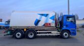 2017 MAN TGM 26.340 Fuel Tanker with 20,000L five-compartment aluminum barrel, Euro 6, 6x2 rear steer configuration, 347,251 km - Used UK Export Truck