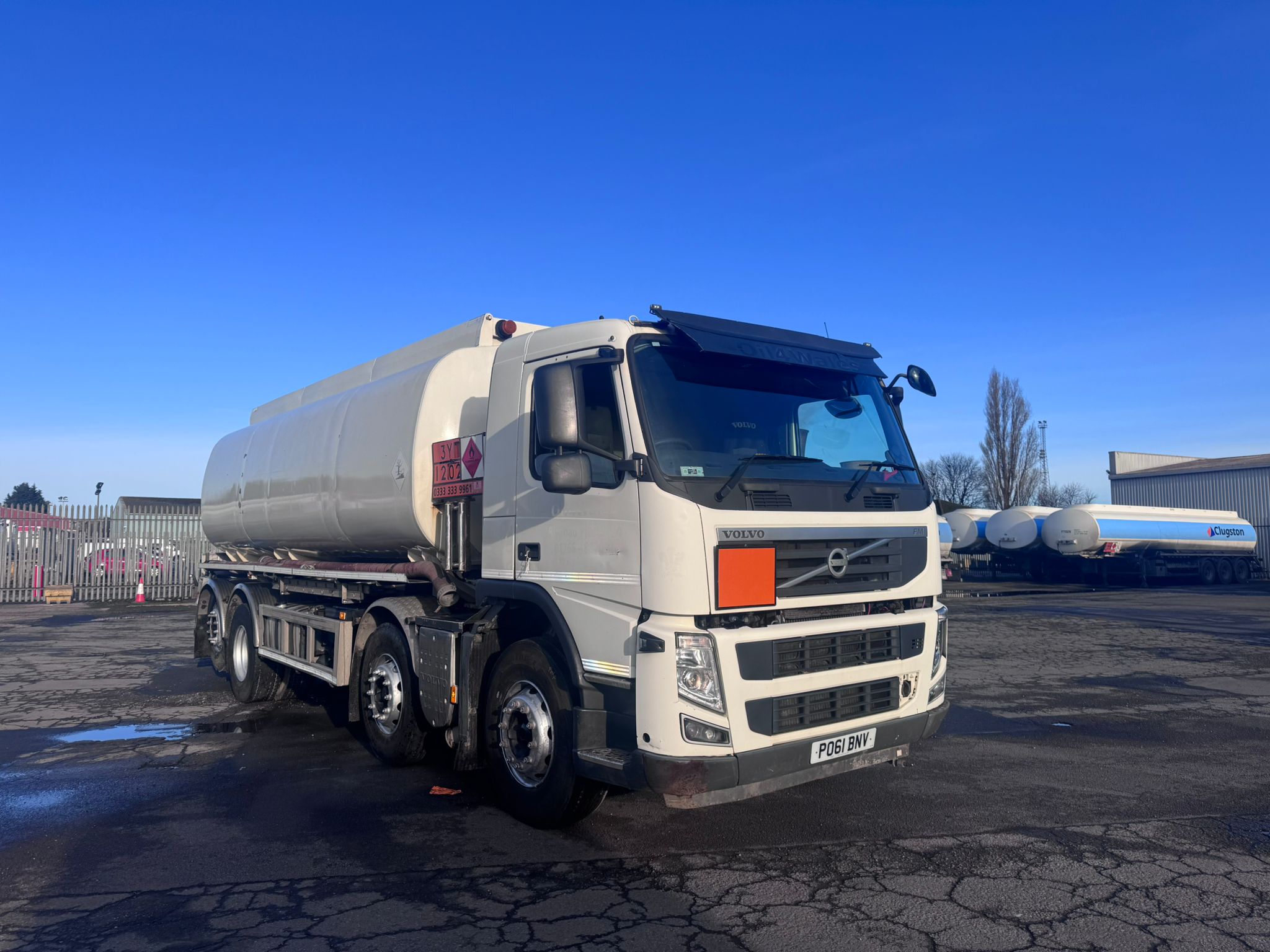 2011 Volvo FM380 8x2 Fuel Tanker Truck for Sale | 24,829L total capacity | Euro 5 | Call or WhatsApp Paul for more information and competitive worldwide shipping quotes on +44 7712 674458 |